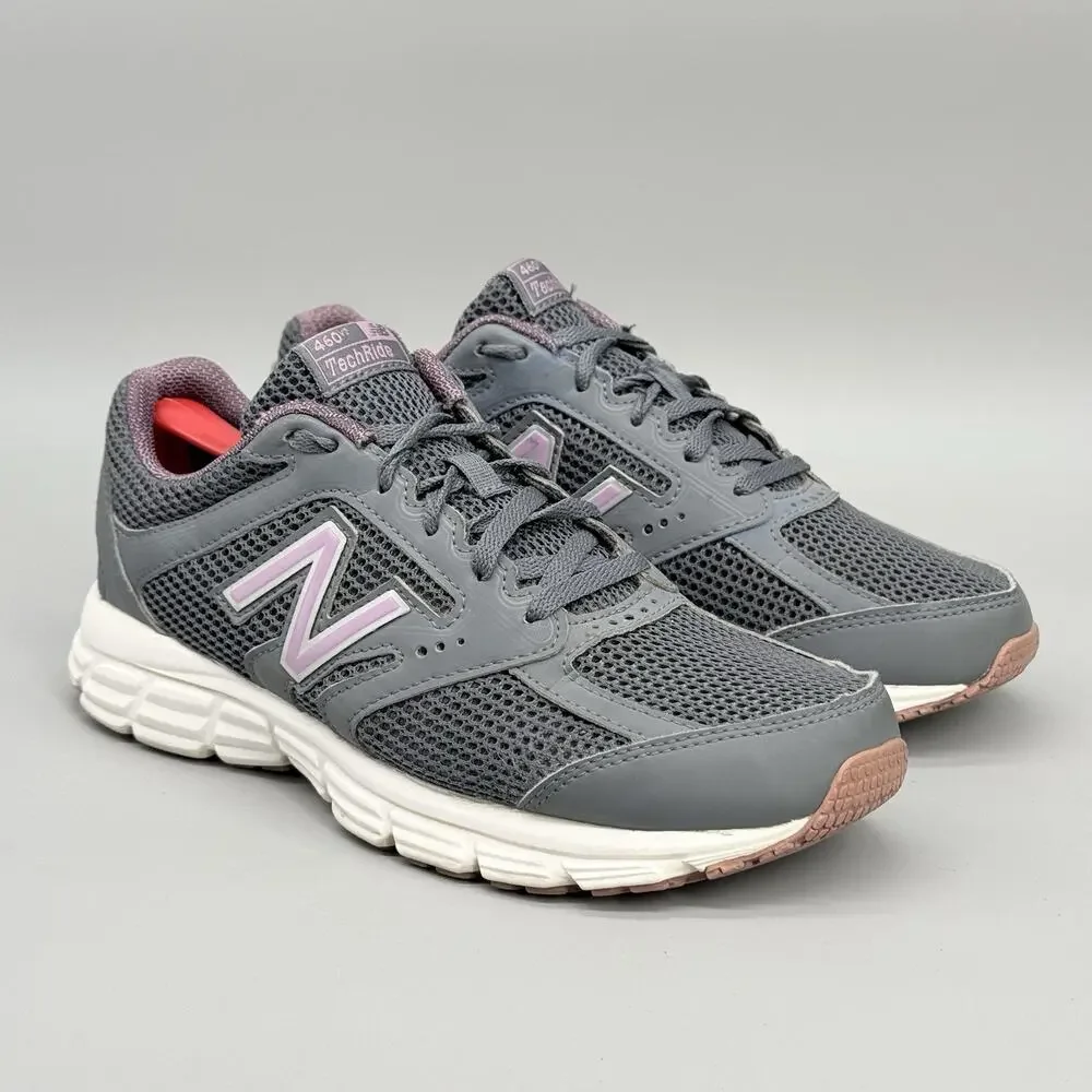 New Balance Womens 460 V2 W460SL2 Gray Running Shoes Sneakers Size 8.5